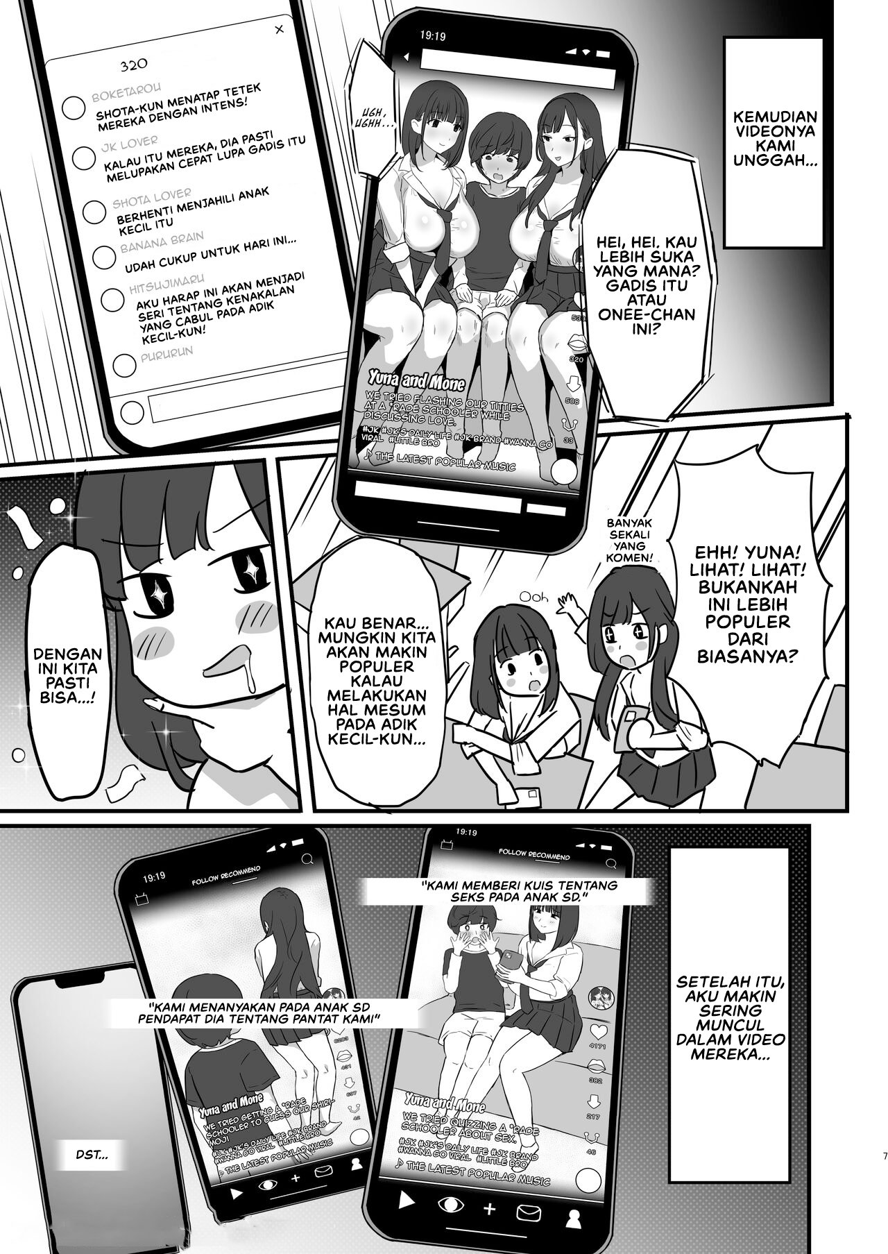 Onee-chan no Tomodachi no JK Tiktoker ni Takusan Paizuri sareru Hon - Chapter 1 10