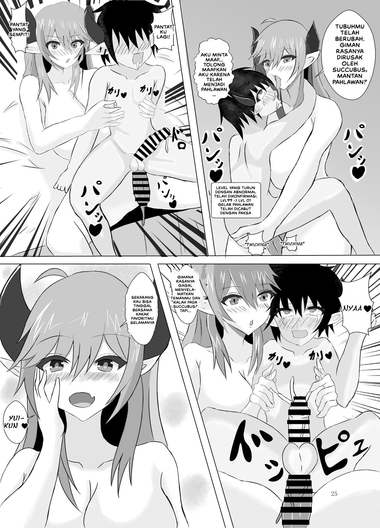 Succubus Gitai Slime ga Sh0ta Yuusha o Gyaku Rap3 suru Hon - Succubus Gitai Slime ga Shota Yuusha o Gyaku Rape suru Hon Chapter 1 26