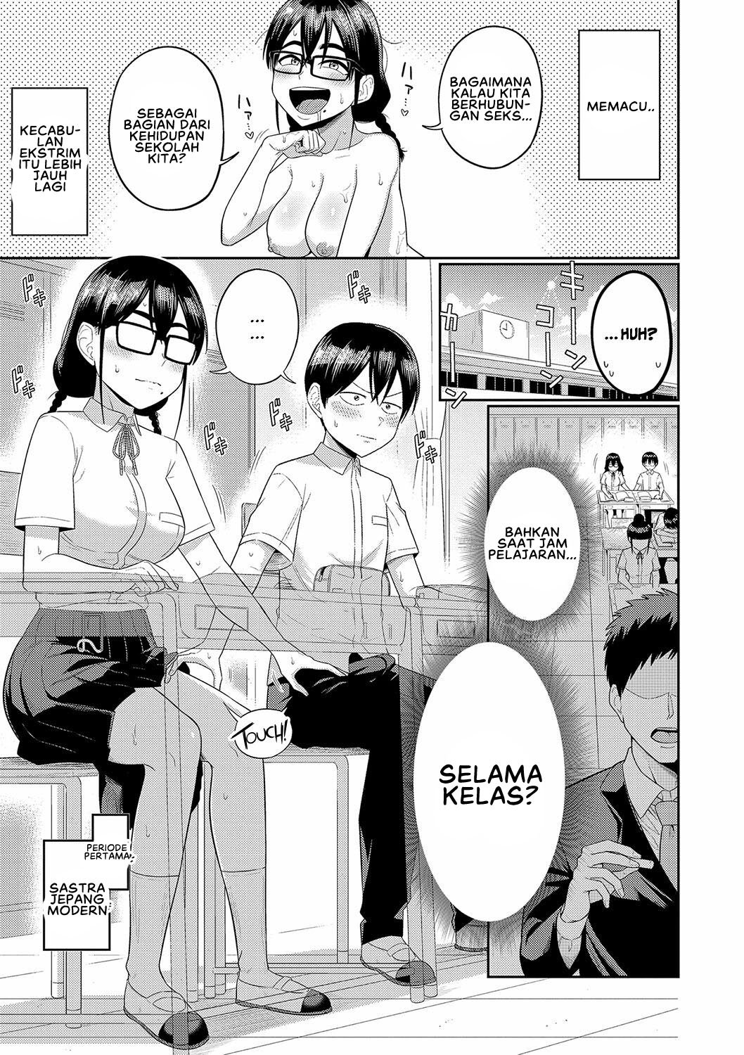 Mujintou de, SEX ni Kyoumi Shinshin na Dosukebe Inkya Joshi-tachi to Harem Life - Chapter 4 5