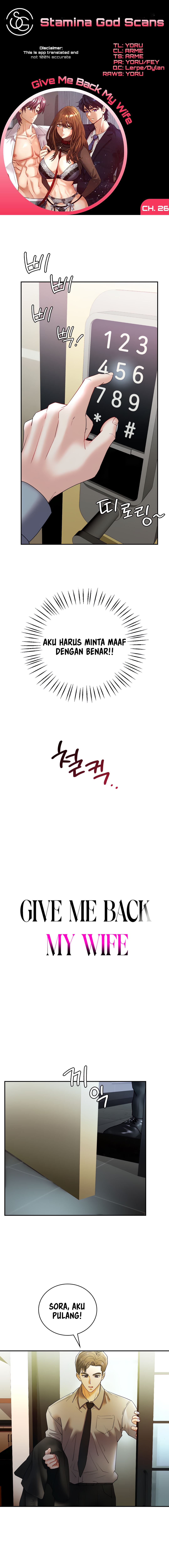 Give Me Back My Wife - Chapter 26 2