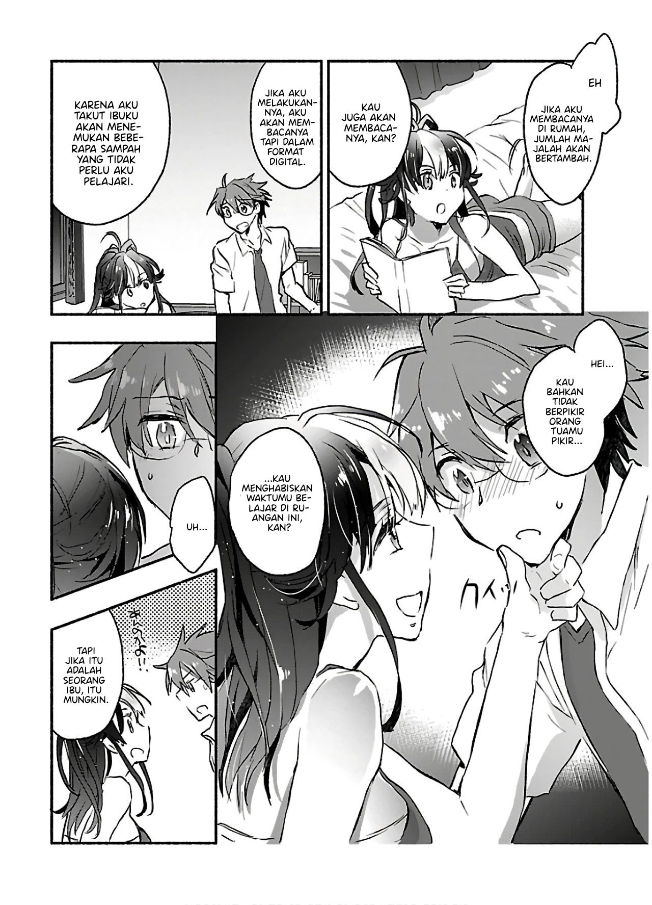 Yankee Musume ni Natsukarete Kotoshi mo Juken ni Shippai Shisou Desu - Chapter 09 3