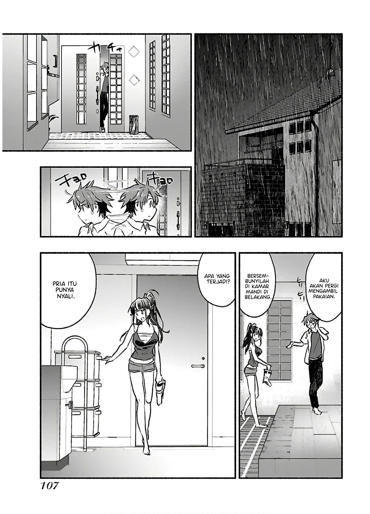 Yankee Musume ni Natsukarete Kotoshi mo Juken ni Shippai Shisou Desu - Chapter 09 8