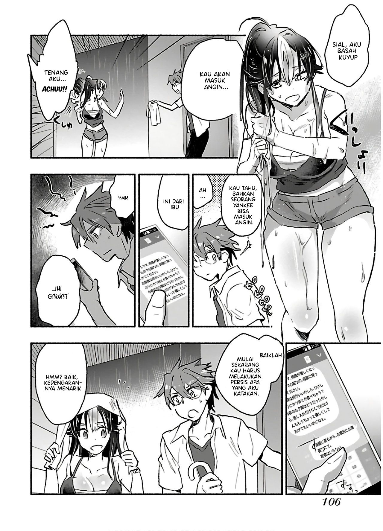Yankee Musume ni Natsukarete Kotoshi mo Juken ni Shippai Shisou Desu - Chapter 09 7