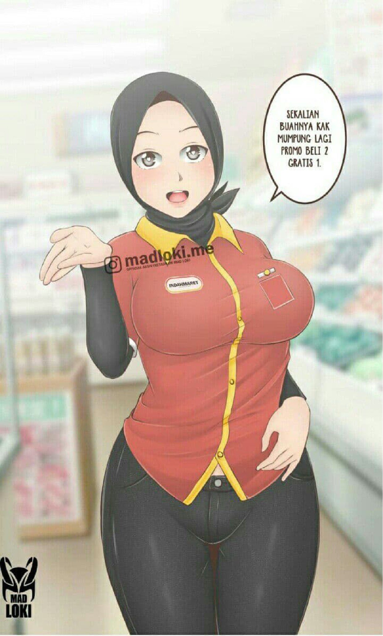 Madloki Indahmaret - Chapter komik madloki indahmaret artbook 2