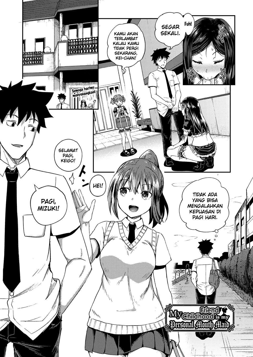 Osananajimi wa Ore no Senzoku Okuchi Maid - Chapter 1 8