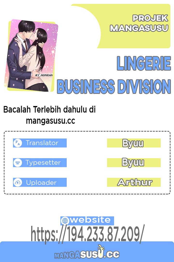 Lingerie Business Division - Chapter 8 1