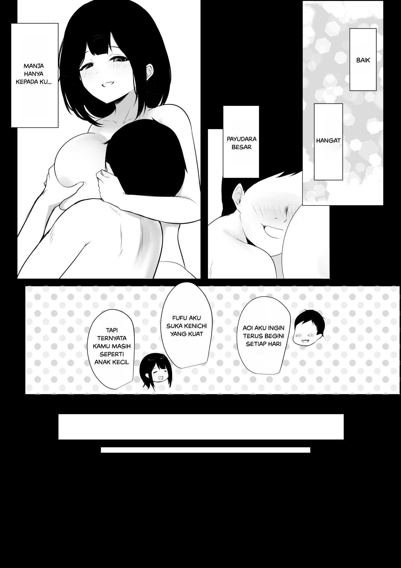 Boku dake ni Amaesasete Kureru Kyonyuu JK Tsuma o Hoka no Otoko ni Dakasete Mita - Chapter 4 9