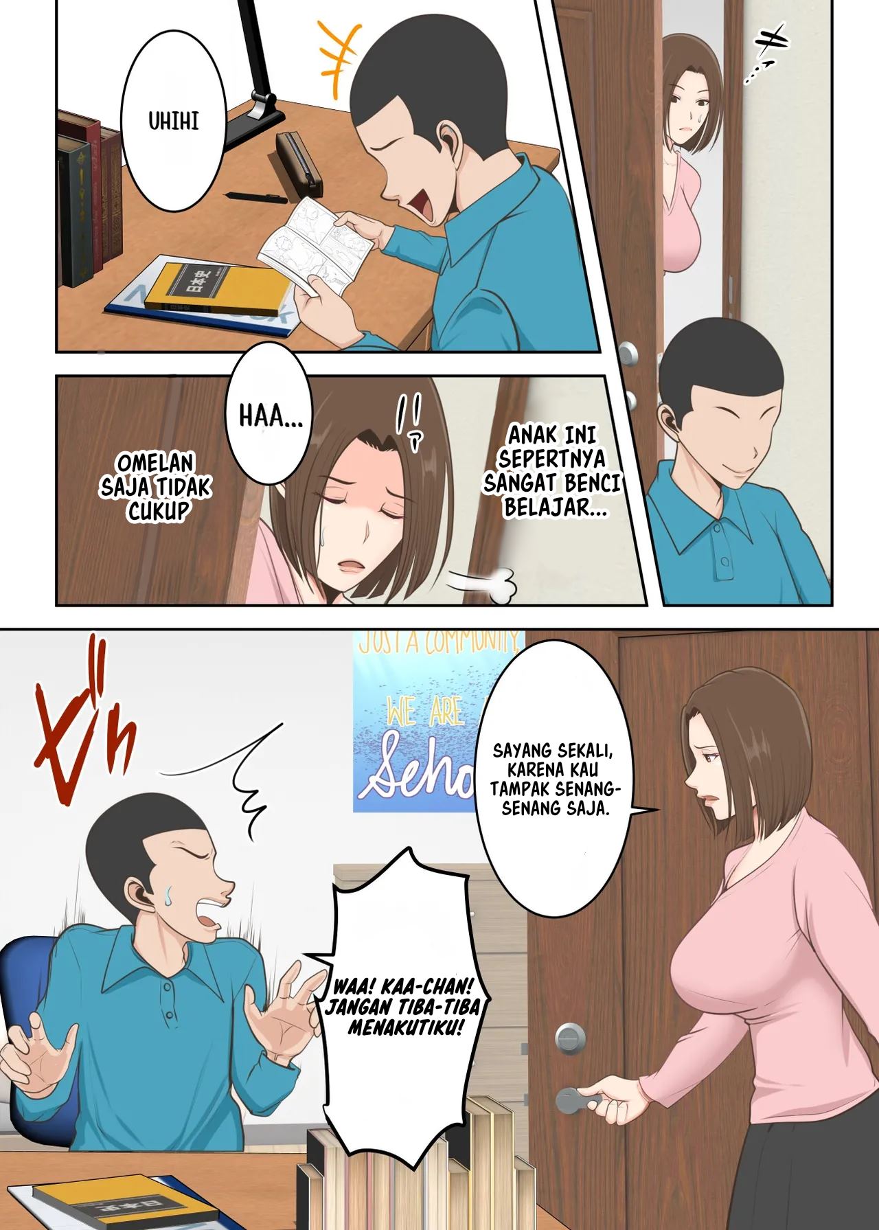Oni no Kyouiku Mama ga Musuko to Amaama SEX made - Chapter 1 8