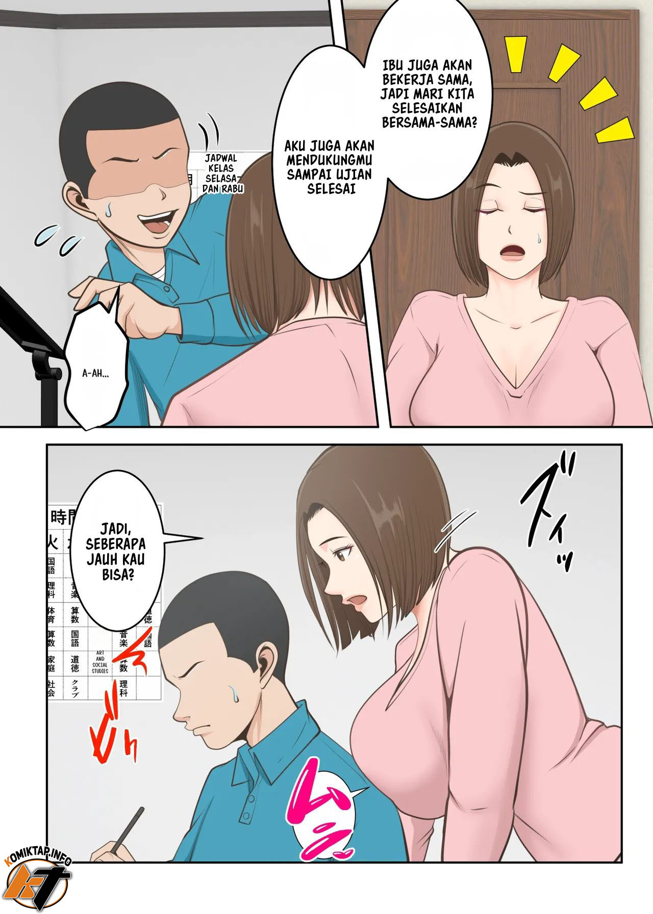 Oni no Kyouiku Mama ga Musuko to Amaama SEX made - Chapter 1 9