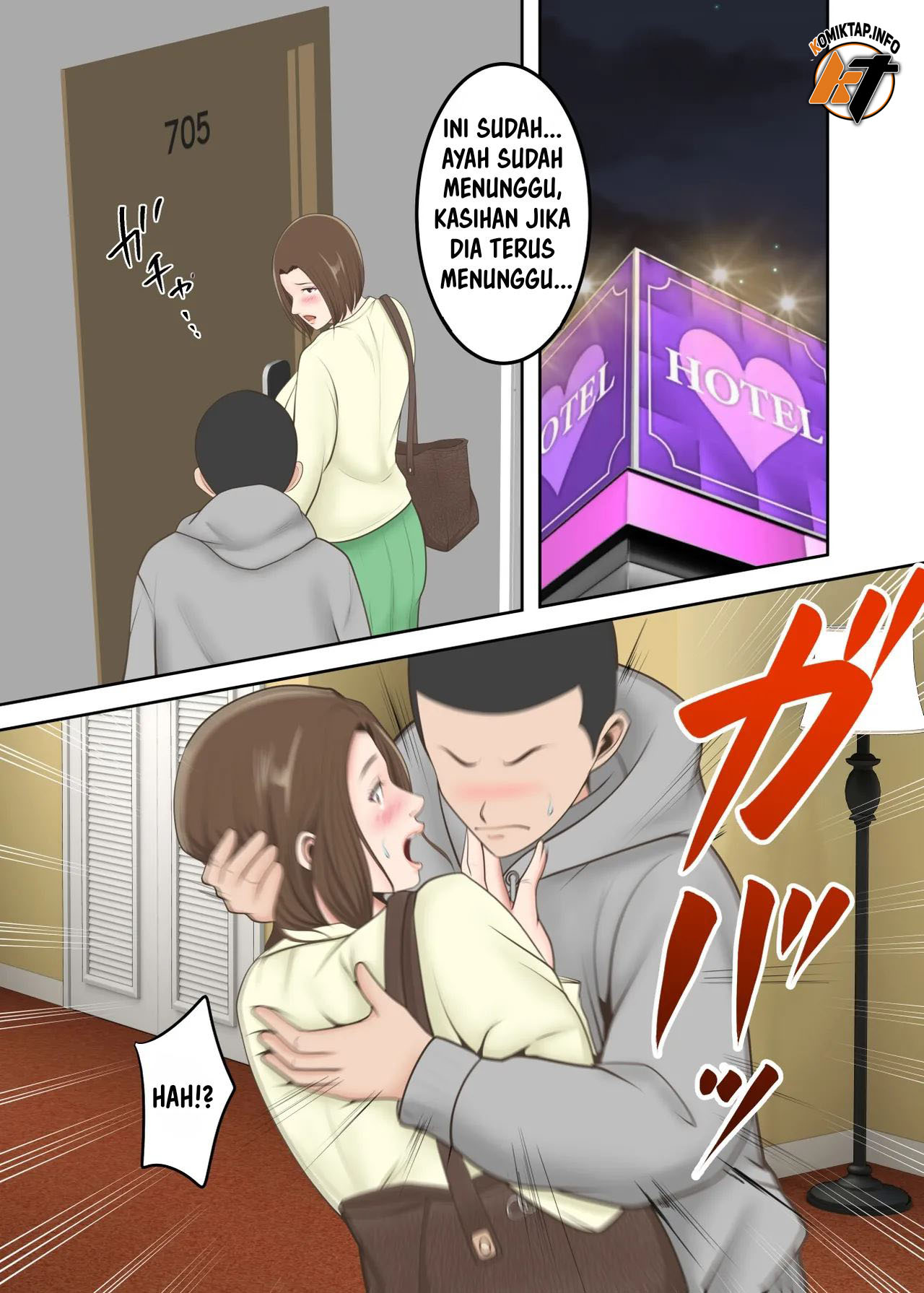 Oni no Kyouiku Mama ga Musuko to Amaama SEX made - Chapter 1 64