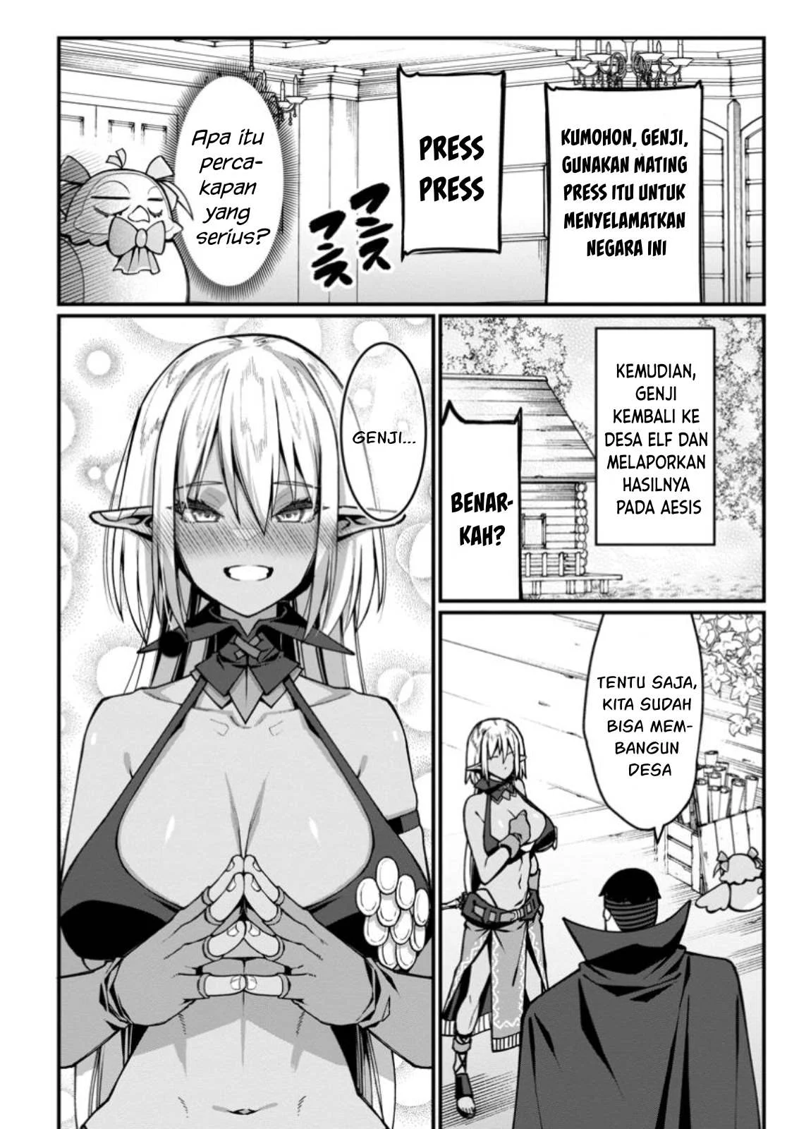 Harem Ou no Isekai Press Manyuuki - Chapter 06.3 7