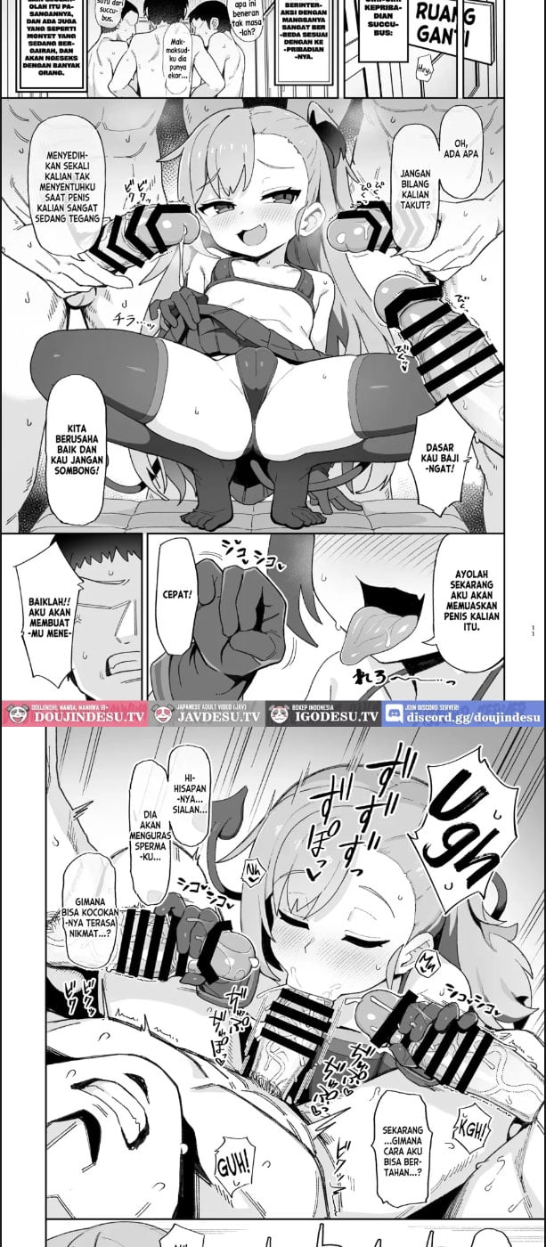 Mesugaki Succubus tachi ni Shiboritorareru - Chapter 01 7