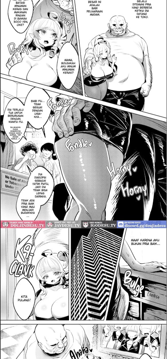 akunyuu Mesugaki Kyuuketsuki no Dorei ni Nattara - Chapter 01 3